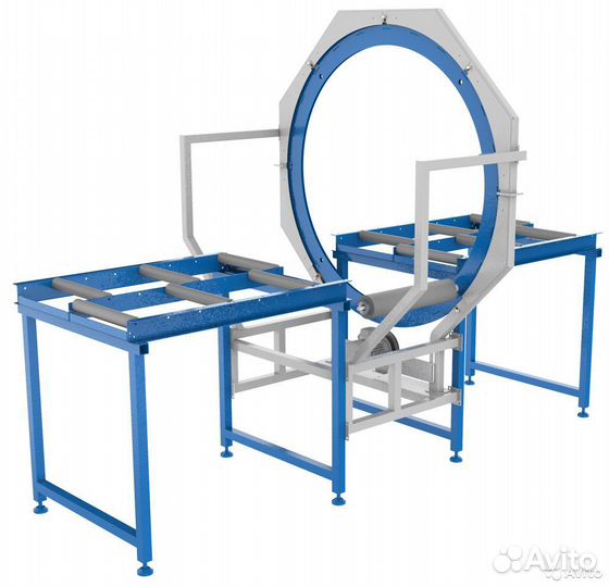 Горизонтальный упаковщик (орбитальный обмотчик)