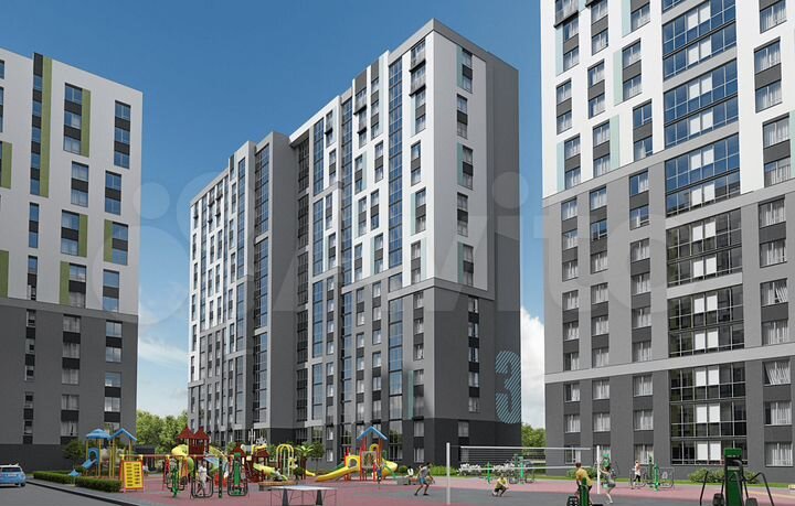 2-к. квартира, 64 м², 13/17 эт.