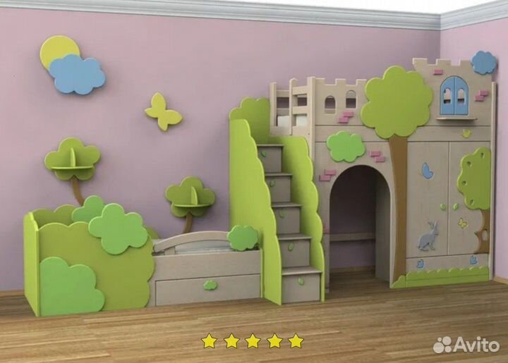 Шкаф детский на заказ по вашим размерам