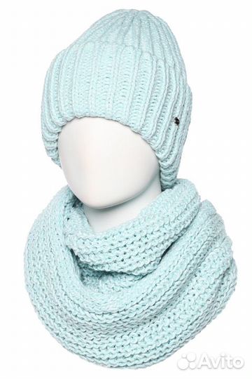 Комплект шапка и шарф женские