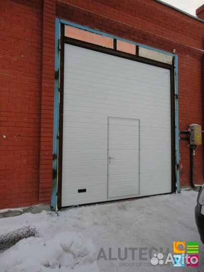 Гаражные ворота alutech