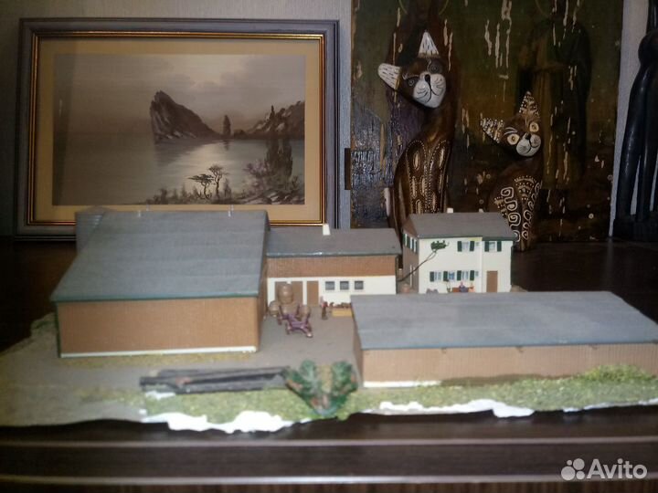 Строения для жд дороги 1:/160