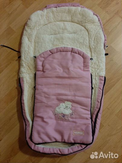 Зимний конверт в коляску