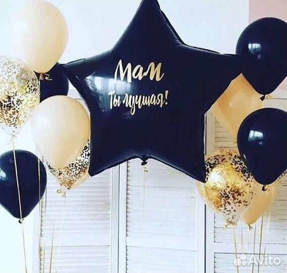 Воздушные шарики мамочке маме день матери