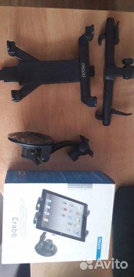 Держатель для планшета в машину Deppa Crab 6