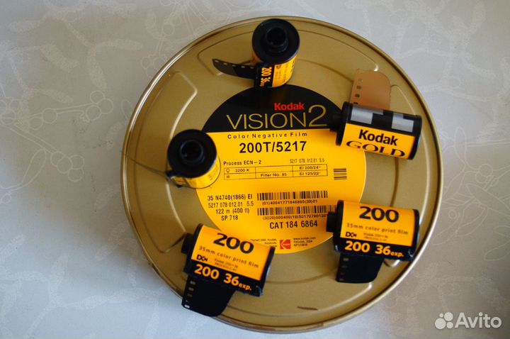Пленка/ Фотоплёнка цветная 35мм Kodak Vision2 500T