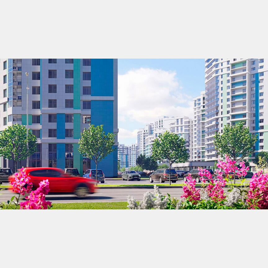 1-к. квартира, 41 м², 2/20 эт.