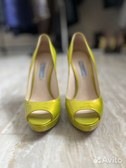 Туфли Prada 37р, оригинал