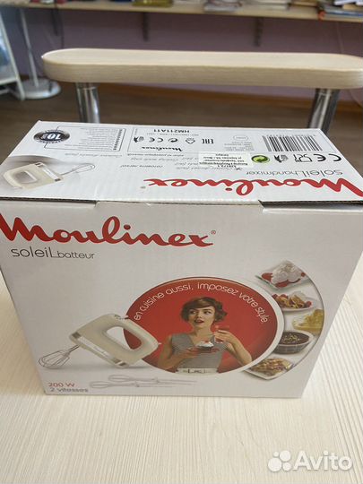 Миксер Moulinex Soleil HM211A11 новый