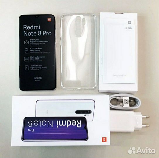 Xiaomi Redmi Note 8 Pro, 6/128 ГБ