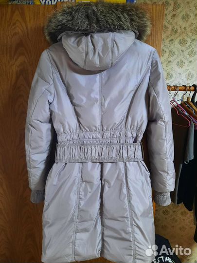 Пуховик женский длинный 44 46