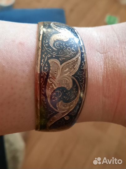 Серебряный браслет СССР