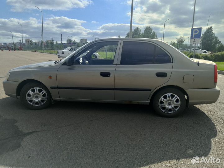 Hyundai Accent 1.5 МТ, 2008, 180 000 км