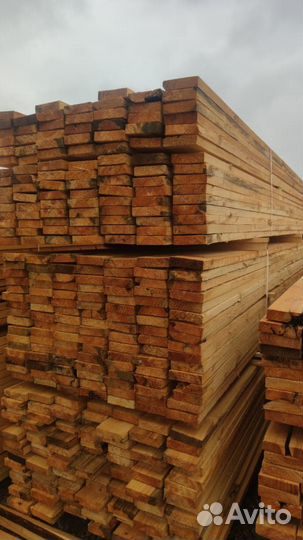 Доска обрезная 2 сорт 50х150х6000 / Пиломатериалы