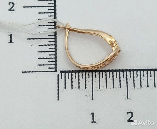 Золотые серьги