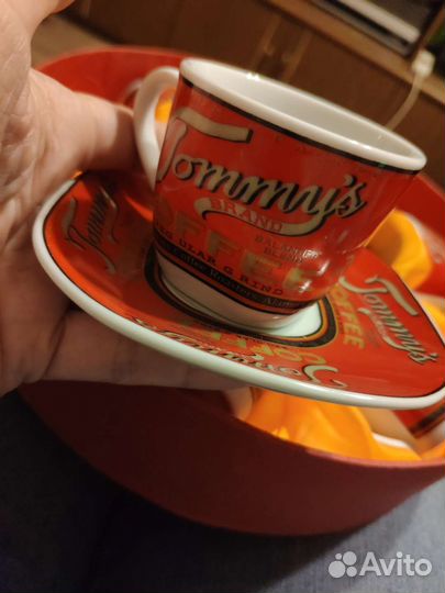 Кофейный сервиз в американском стиле