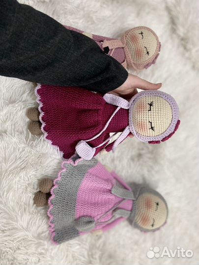 Вязаные мусульманские куклы