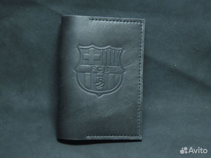 Обложка на паспорт кожа Барселона / Barcelona
