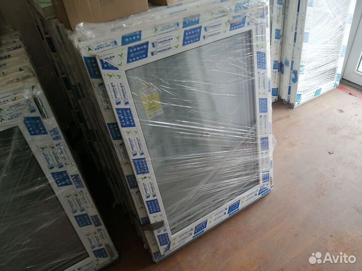 Окна 800х1200 мм пластиковые