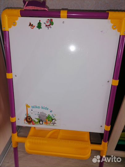Мольберт детский двухсторонний