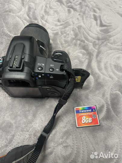 Зеркальный фотоаппарат sony a 200