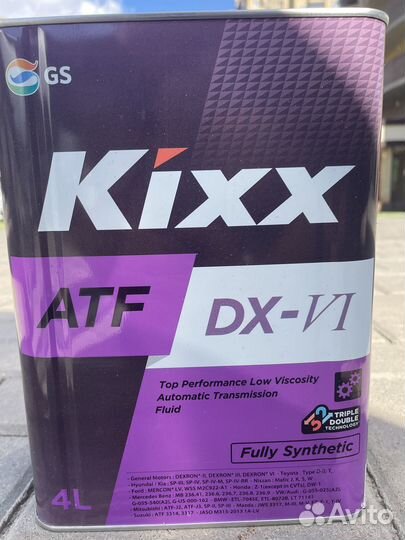 Масло трансмиссионное Kixx ATF DX6