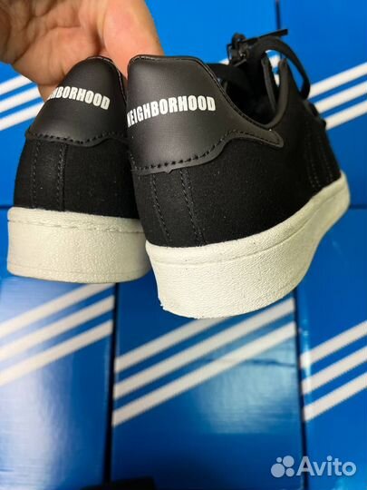 Adidas neighborhood superstar 80S core black