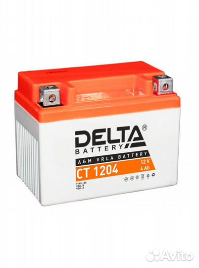 Аккумулятор Delta CT 1204 на квадроцикл