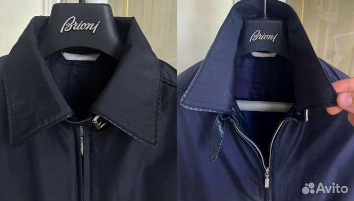 Brioni ветровка мужская, шёлк. Оригинал