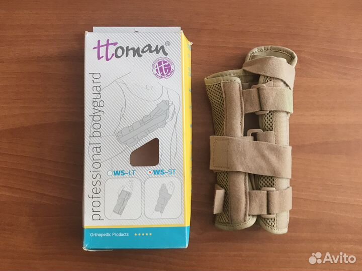 Бандаж на лучезапястный сустав М левый