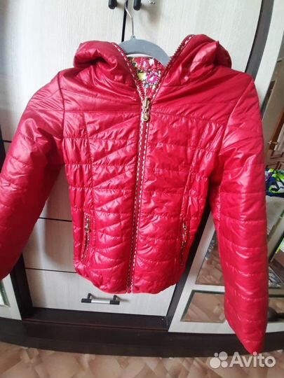 Куртка новая двухстороняя демисезонная