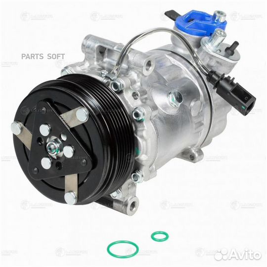 Компрессор кондиционера Фольксваген Поло Седан 15