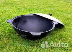 Казан чугунный узбекский