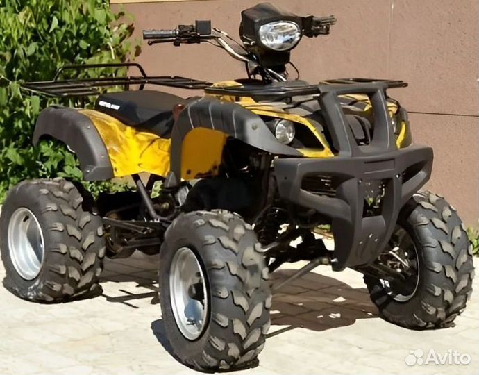 Квадроцикл Motoland All Road 200 желтый