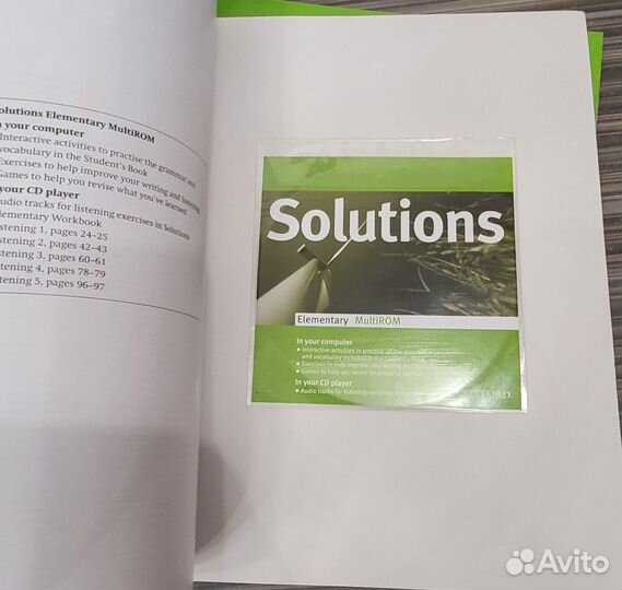 Solutions elementary (учебник, диск,тетрадь)
