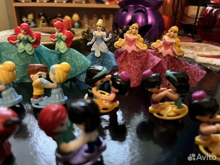 Игрушки из киндер сюрприз принцессы