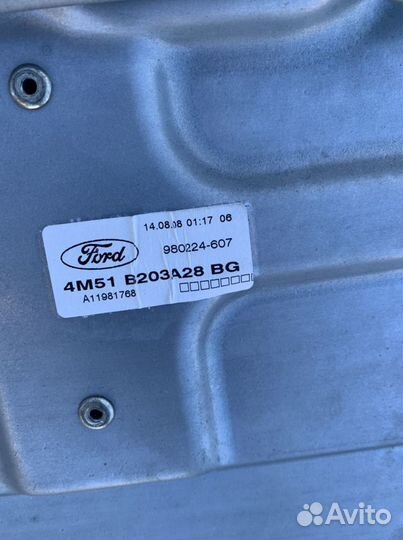 Стеклоподъемник электрический Ford Focus 2 купэ