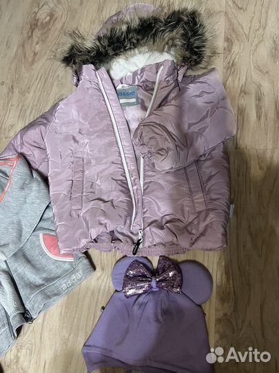 Пакет одежды на девочку 86-92