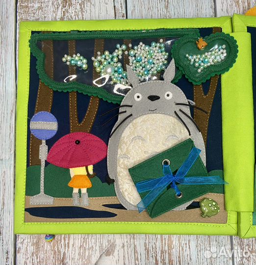 Развивающая книжка из фетра