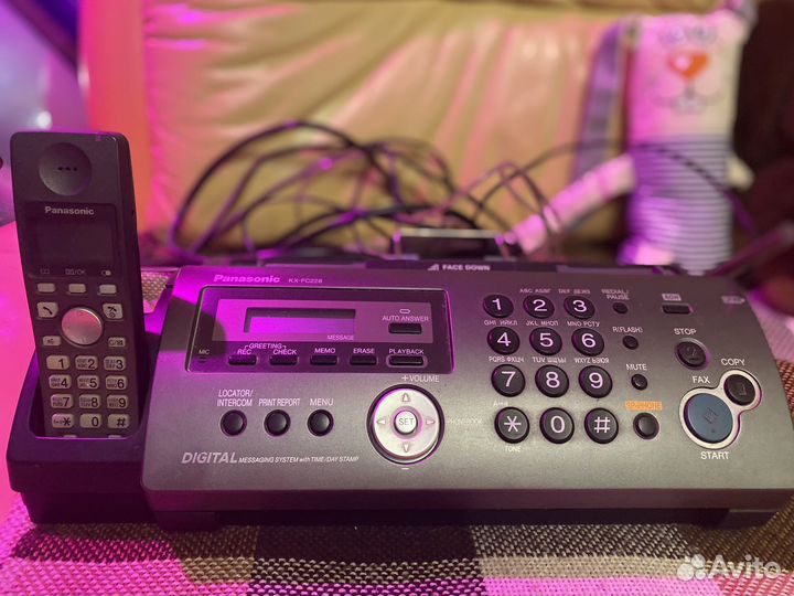 Телефон-Факс panasonic