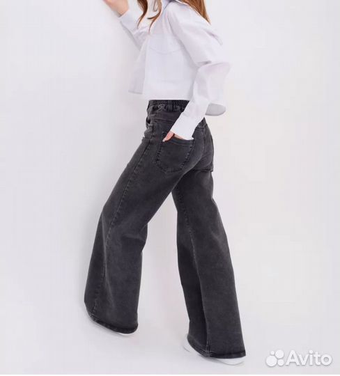 Джинсы трубы 40-42
