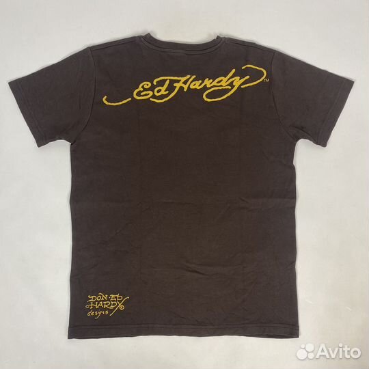 Футболка Ed Hardy vintage y2k M женская