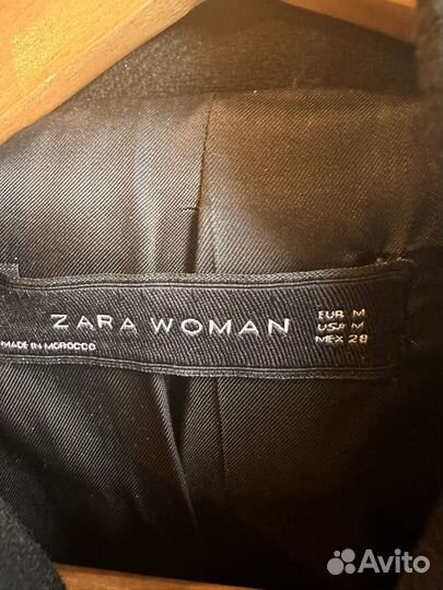 Демисезонное пальто zara, размер M