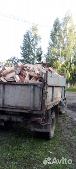 Дрова березовые колотые