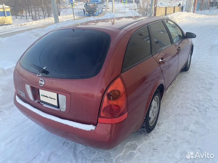 Nissan Primera 2.0 CVT, 2002, 120 000 км