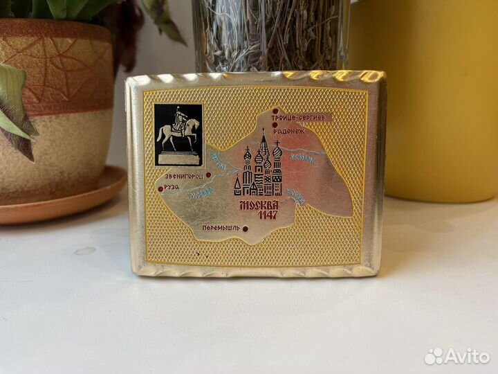 Портсигар винтаж СССР