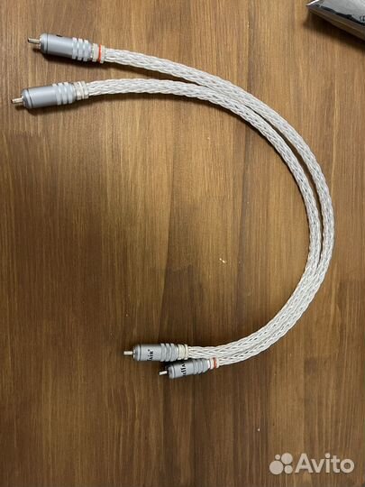 Межблочный RCA кабель посеребренный