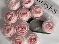 Свеча интерьерная цветок бутон роза, пион