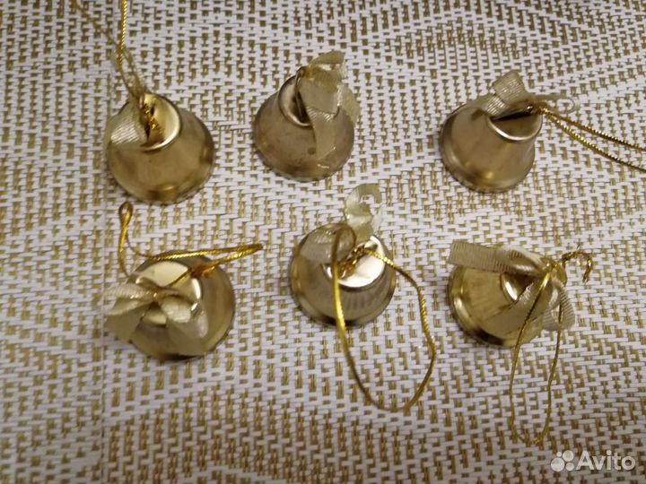 Колокольчики гдр (ёлочные игрушки, украшения)