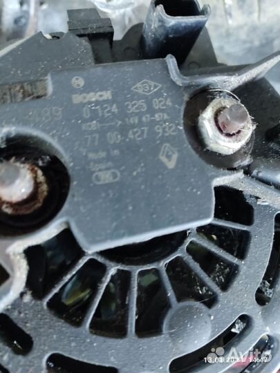 Генератор Renault Simbol